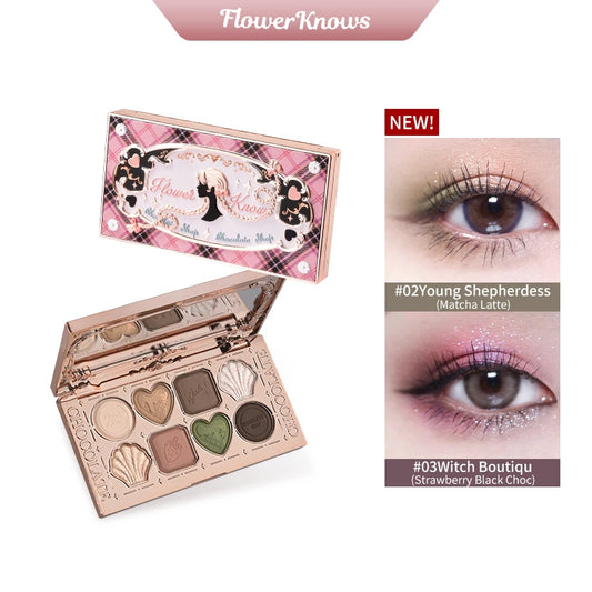 Flower Knows Chocolate Wonder-Shop Eyeshadow Eye Makeup Cosmetics