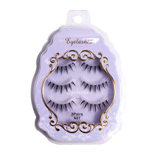 Transparent stem little Devil false eyelashes natural curling simulation eyelashes