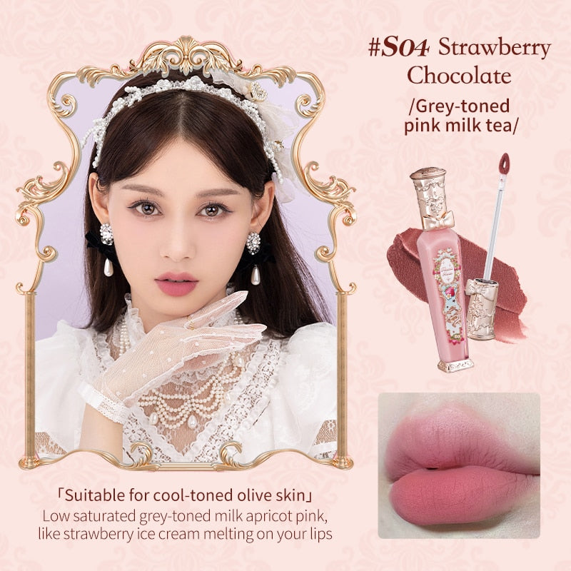 Flower Knows Strawberry Rococo Series Cloud Lip Cream Lipsticks 3.5g
