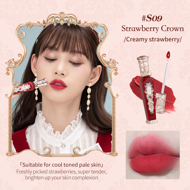 Flower Knows Strawberry Rococo Series Cloud Lip Cream Lipsticks 3.5g