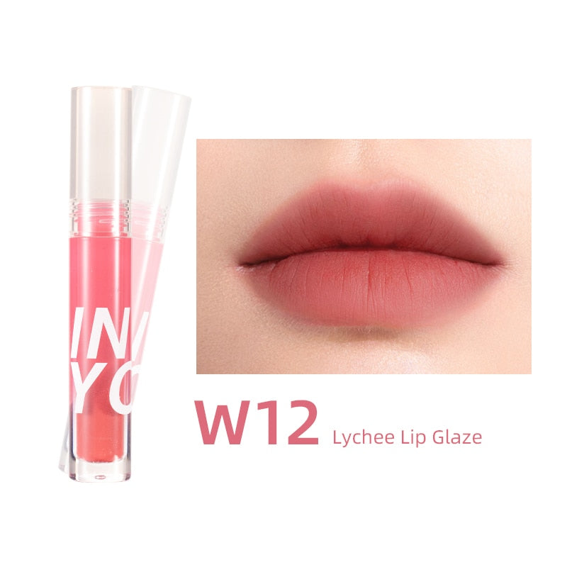 INTO YOU Liquid Lipstick Velvet Matte Lips Long Lasting Non Sticky Lip Gloss 6 Colors Lip Tint Makeup
